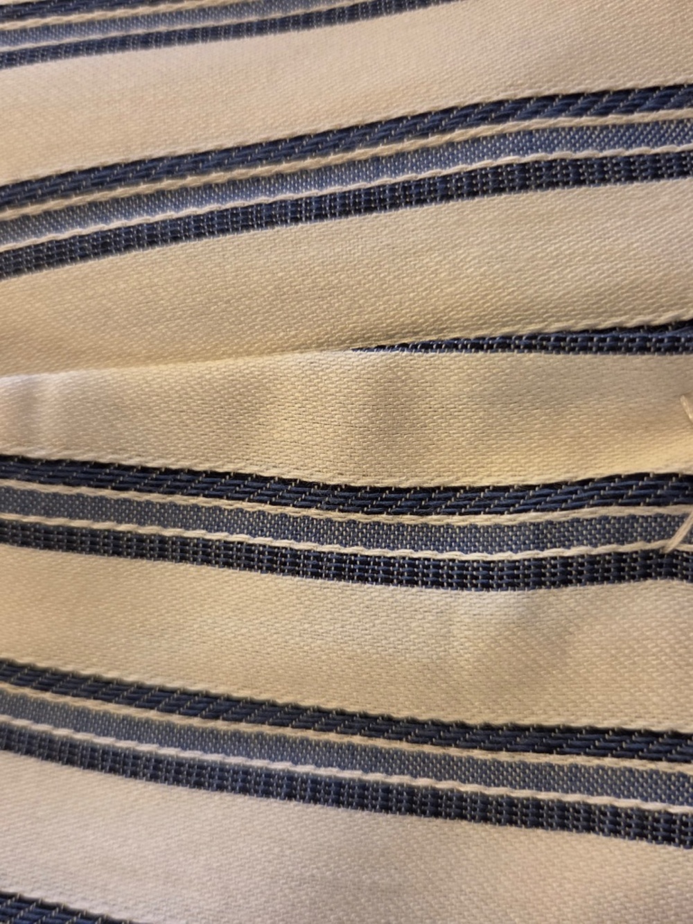NEW Guess blazer/jacket stripe blue/white L office work preppy coastal capsule - Picture 8 of 11